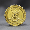 Moneda de desafío antiguo de hierro personalizado