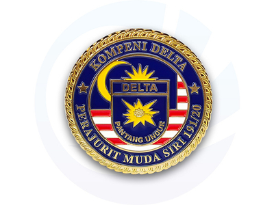 Monedas de desafío militar de Malasia