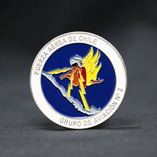Corejas de monedas conmemorativas de plata de metal