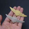 Pin de metal personalizado 3D Pilanado de alas de piloto de metal personalizado